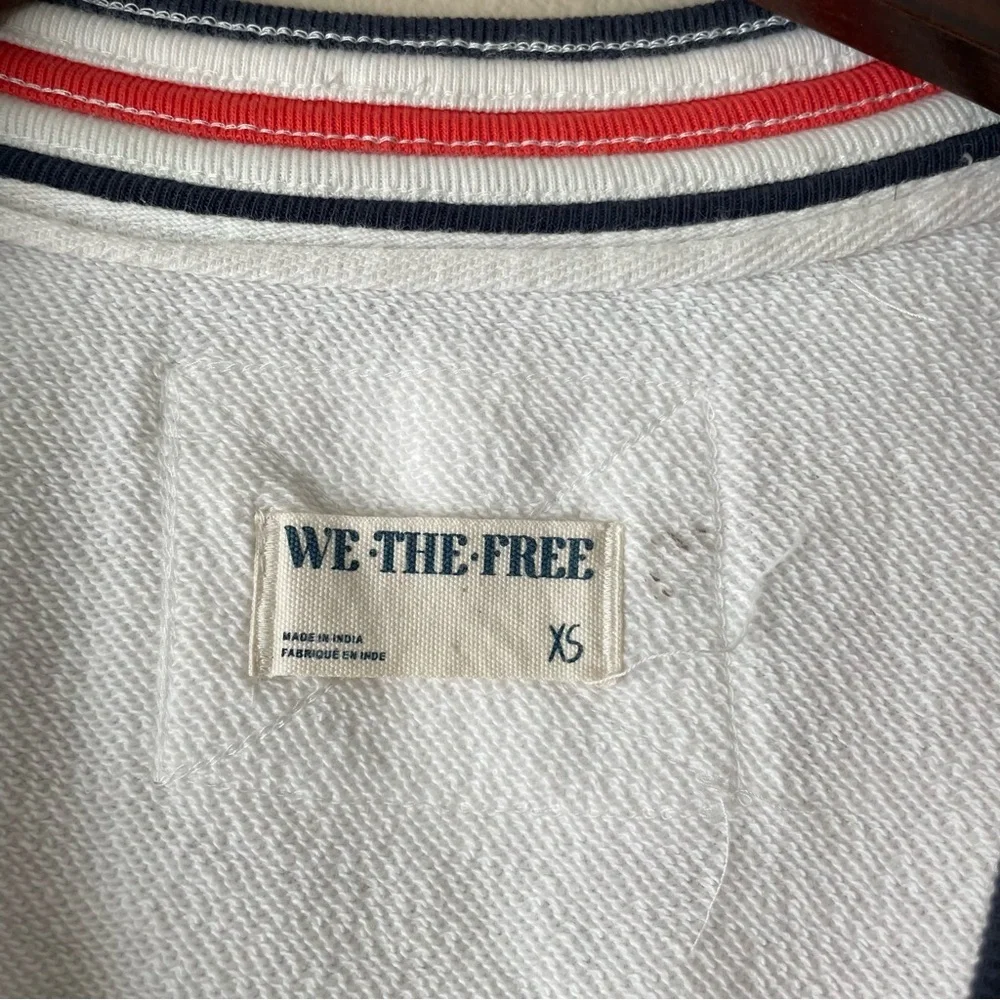 WE THE FREE Ivy Vest Women's XS 100% Cotton Oversized Slouchy Preppy - Picture 4 of 8